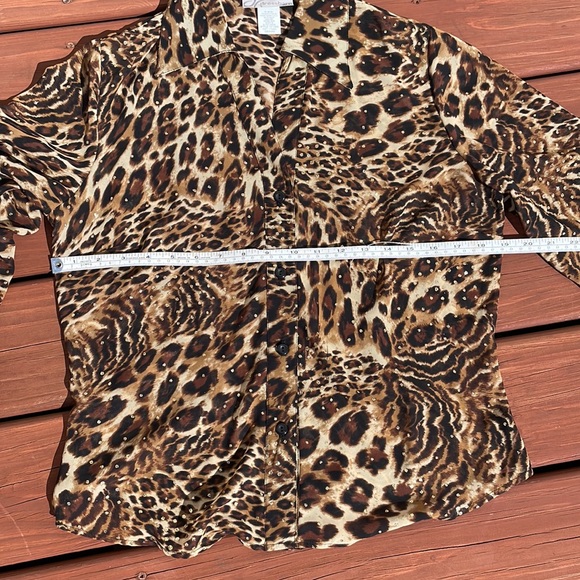 Animal print blouse - Picture 6 of 8